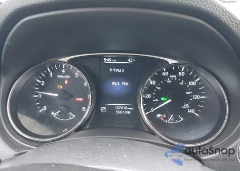 2015 Nissan Rogue Sv from USA, damaged, VIN KNMAT2MV2FP519645